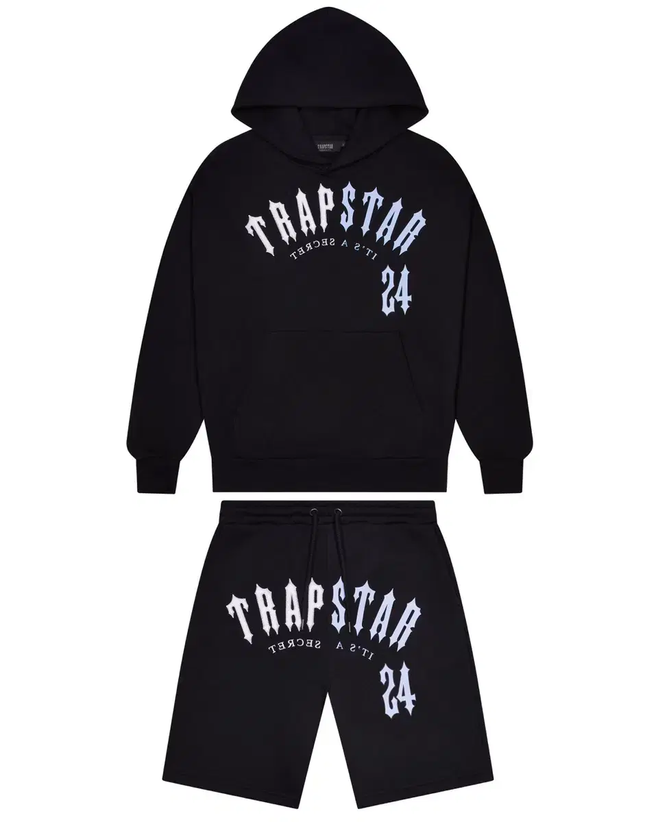 트랩스타 trapstar 아이언게이트 후드 반바지 셋업